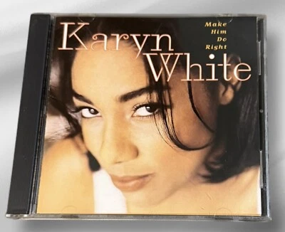 Make Him Do Right by Karyn White (CD, 1994) Funk Soul R&B - Image 1 of 4