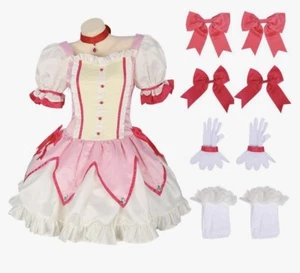 Cosplay Anime Kaname Madoka Costume Magica Kaname Dress Adult Sz XXL - Picture 1 of 7