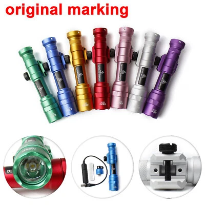 M600B Airsoft Tactical LED Flashlight Hunting Weapon Light W/ Tail Switch - Image 1 of 4