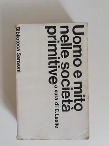 UOMO E MITO NELLE SOCIETA PRIMITIVE A CURA DI C LESLIE - ANTROPOLOGIA - Photo 1/5