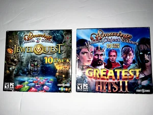 SEALED JEWEL QUEST 10 PACK Amazing Match 3 HIDDEN OBJECTS GREATEST HITS II PC - Picture 1 of 2