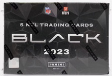 2023 Panini Black Football Factory Sealed Hobby Box
