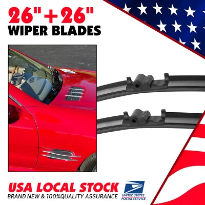 Limpiaparabrisas 26"/26" para Mercedes-Benz SL550 2006-2011 Foto 1 de 4