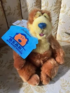 Disney exklusiver Bär im großen blauen Haus Sitzsack 7 Zoll Plüsch Jim Henson *lesen* - Bild 1 von 12