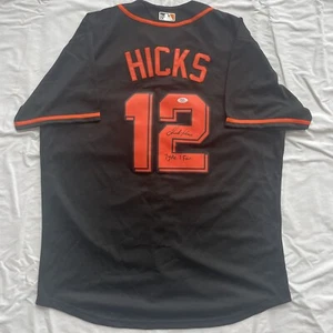 Jordan Hicks Signed Jersey Inscribed Type 1 Fam PSA/DNA Autographed Giants - Picture 1 of 3