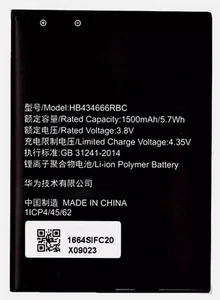 Batteria Pila per Huawei E7553 E5575 E5573 E5577 Modem Router H3G 3 HB434666RBC - Zdjęcie 1 z 2