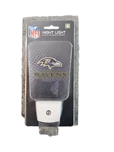 Party Animal NFL Baltimore Ravens Team Night Light New In Box - Picture 1 of 2