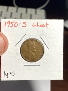 1950 S United States 1 Cent Error Coin - Picture 1 of 2