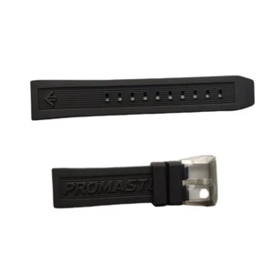 Unused Original Citizen Promaster 22mm BN5058-07E Black Rubber Watch Band Strap - Picture 1 of 2