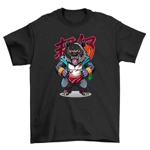 Fighting Panda Anime t-shirt - Unleash Your Inner Warrior! Funny t-shirt, Unisex - Picture 1 of 46