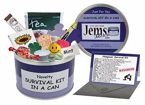 HANGOVER Survival Kit In A Can. Stag/Hen/Party/Wedding/18th/21st Birthday Gift  - Picture 1 of 10