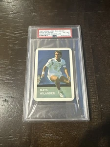 Alfombrillas de tenis Jorge Lobo Das Neves 1987 calendarios portugueses Wilander PSA 6 EX-MT - Imagen 1 de 2
