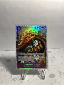 One Piece CCG - Wings Of The Captain - VINSMOKE JUDGE #OP06-062 - SR, Foil, Mint - Picture 1 of 4