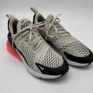 NIKE Air Max 270 943345-002 TAN BLACK Youth Size 6.5Y Sneakers Shoes - Picture 1 of 19