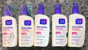 Clean & Clear Dual Action 3 Akne Gesichtsfeuchtigkeitscreme (5er Pack) SIEHE FOTOS! Rarität NEU - Bild 1 von 9