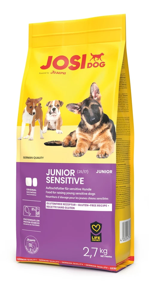 JosiDog Junior Sensitiv 2,7 kg - Hundetrockenfutter - Bild 1 von 1