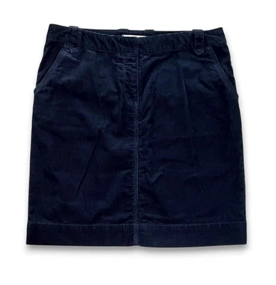 Tommy Hilfiger Mujer Falda Pana Negra Y2K Otoño Moda Talla 6 Foto 1 de 4