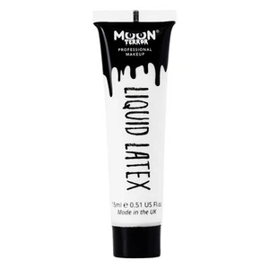 Smiffys Moon Terror Pro FX Liquid Latex, White - Picture 1 of 9