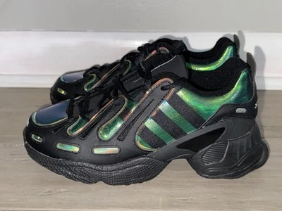 Tenis ADIDAS EQT Gazelle para mujer talla 6 negras iridiscentes EE8737 NUEVAS Foto 1 de 4