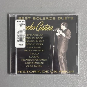 LUCHO GATICA BEST BOLEROS DUETS: HISTORIA DE UN AMOR Cd New Sealed - Picture 1 of 3