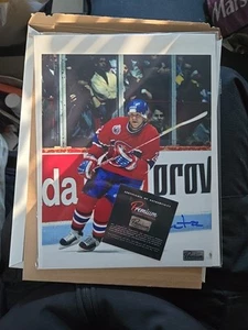 Benoit Brunet signiertes Kanadier 8×10 Foto (Premium Autogramme) - Bild 1 von 4
