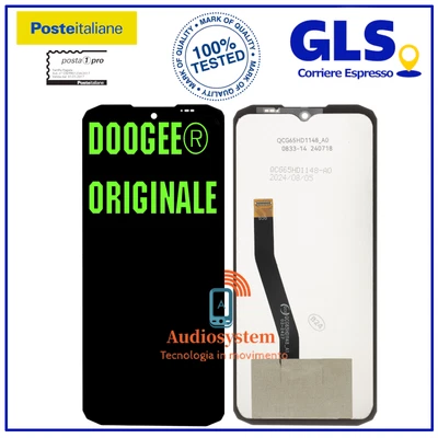 DISPLAY TOUCH SCREEN ORIGINALE DOOGEE BLADE 10 / 10 PRO / 10 ULTRA SCHERMO VETRO