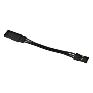 Sanwa 50mm Short Lead Harness Black # 107A20511B - Picture 1 of 2