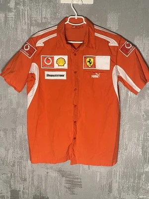 Vintage FERRARI / Vodafone Formula 1 Team Shirt (M) by PUMA  Mens Size m - Image 1 of 4