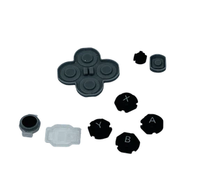 Silikon Leitfähige Tasten Set Rechts Nintendo Switch Joy-Con Schwarz HAC-001(-01) - Bild 1 von 3