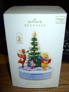 Hallmark Andenken Ornament Winnie Puuh O Weihnachtsbaum - 2008 Sound Motion - Bild 1 von 9