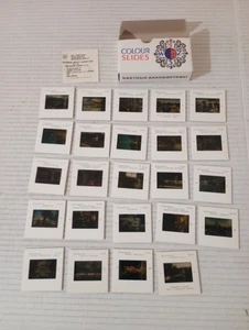 Окрестности Ленинграда Петродворец Leningrad 24 Color Slides USSR Russia - Picture 1 of 10
