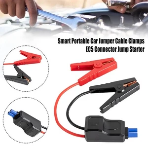 Cable Connector Portable Car Jump Starter Replacement Smart Protection Jumper US - Foto 1 di 14