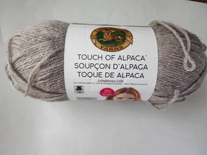 Touch Of Alpaca Yarn Taupe 123 200g 380m 7oz - Picture 1 of 9