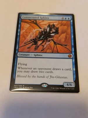 magic the gathering Iconic Masters Consecrated Sphinx - Image 1 of 2