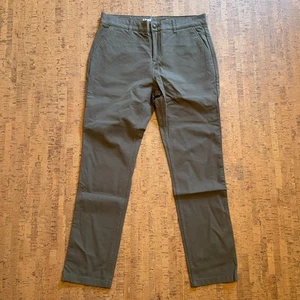 Mugsy Jeans Herren 36x32 Oliven Stretch Hose K6PNOL Grün Barhocker Freizeit Reise - Bild 1 von 4