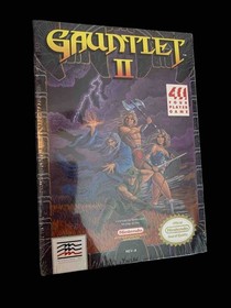 1990 NINTENDO NES MINDSCAPE GAUNTLET II 2 FACTORY SEALED GAME USA MADE IN JAPAN