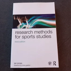 Research Methods for Sports Studies : 3rd Edition Paperback, Ian Jones, Like New - Bild 1 von 3