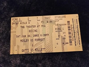 MOSLEY vs FORREST GATTI vs MILLETT DOUBLEHEADER THEATER at Madison Square Garden - Picture 1 of 8
