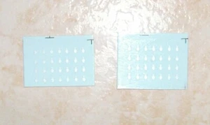 DECALS MOTORHAUBENBEFESTIGUNG FÜR AUTOS RALLYE ODER RENNSTRECKE FÜR 14 AUTOS IN 1/43 - Bild 1 von 1