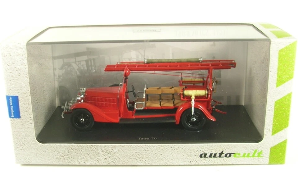Tatra 70 Pompieri (Czech Repubblica 1931) 1:43 AutoCult - Immagine 1 di 1