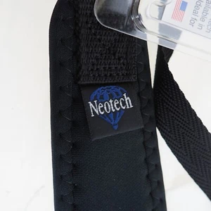 Neotech Classic Saxophongurt, Neopren, schwarz, PVC beschichteter offener Stahlhaken - Bild 1 von 5
