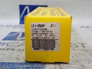 New Bussman Low Peak LPJ-250SP 250Amp 600V Class J Fuse - Picture 1 of 6