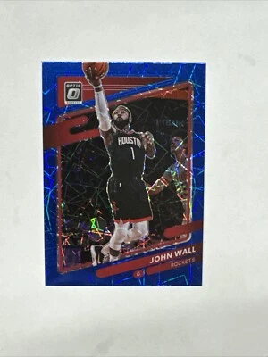 John Wall 2021-22 Panini Donruss Optic #117 Blue Laser Prizm — 第 1/2 张图片