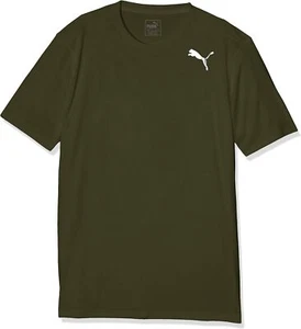 PUMA Herren Essential SS Tee T-Shirt, Tank-Top, kurzarm Top, Olive Night, S - Picture 1 of 4