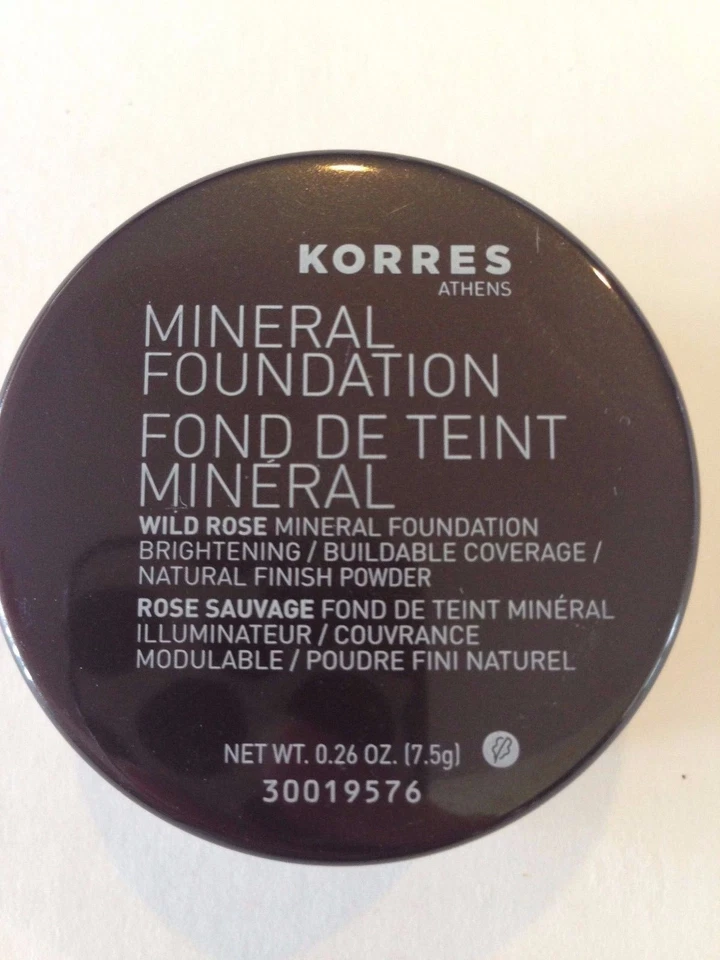 Korres Wild Rose Mineral Powder Foundation - Amber Beige - 0.26 oz Full Size - Image 1 of 2