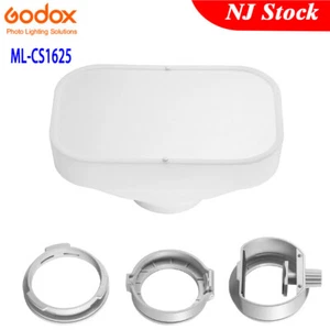 US Godox ML-CS1625 Flash Diffuser Dome Modifier Bundle for AD200Pro V1 AD400pro - Picture 1 of 12