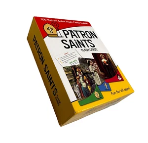 Patron Saints Flash Cards Catholic Kids Growing in Faith-98/100 Cards-Religion- - Picture 1 of 9