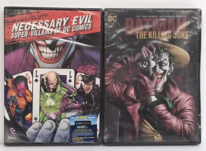 2 New DC Universe Batman The Killing Joke & Necessary Evil Villains DC Comics - Picture 1 of 6