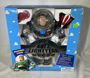 INTERGALACTIC BUZZ LIGHTYEAR ULTIMATE TALKING ACTION FIGURE DISNEY #62891 - Picture 1 of 7