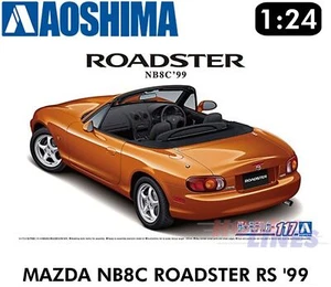 MAZDA NB8C ROADSTER MX5 Miata 1999 kit modelo escala 1:24 Aoshima 05792 - Imagen 1 de 4
